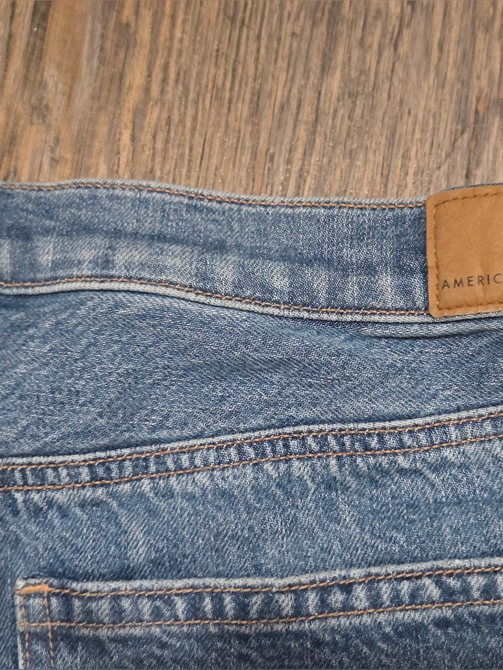 American Eagle Outfitters Distressed Blue Ripped Jeans - Picture 16 of 16